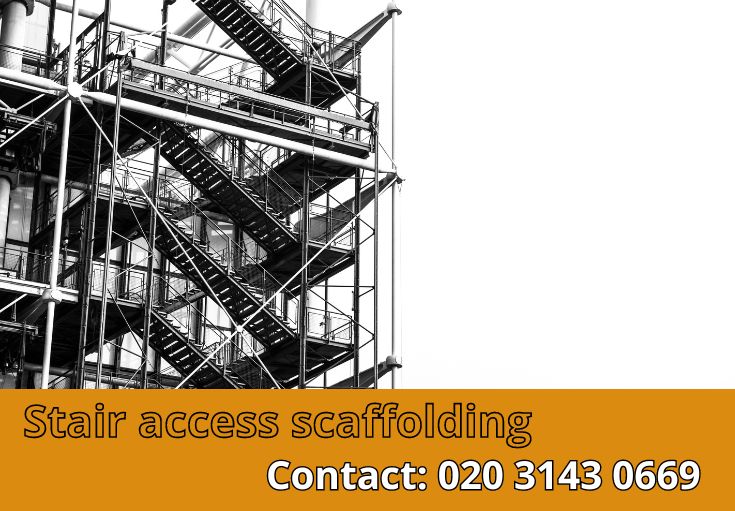 Stair Access Scaffolding Chiswick